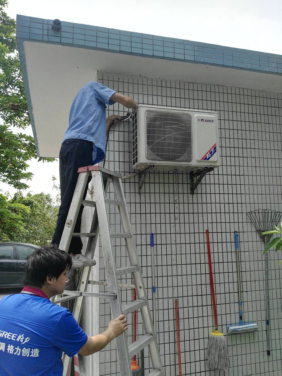 挂壁式空调怎么移机